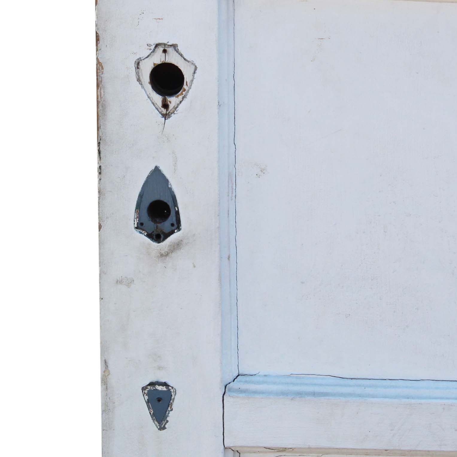 Antique 36” Multi Panel Door with Window-71921