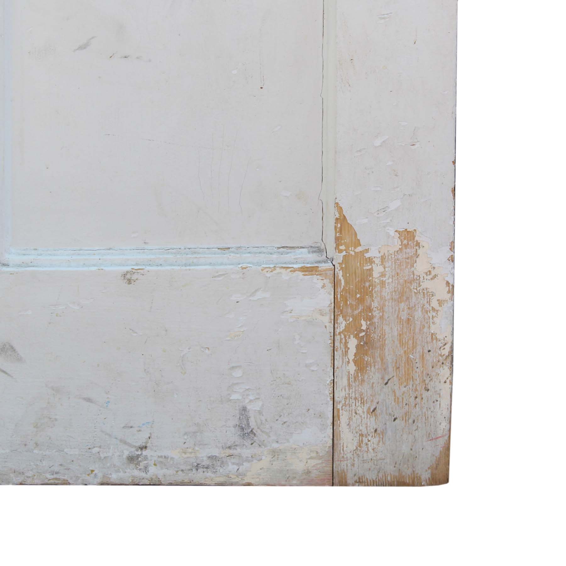 Antique 36” Multi Panel Door with Window-71922
