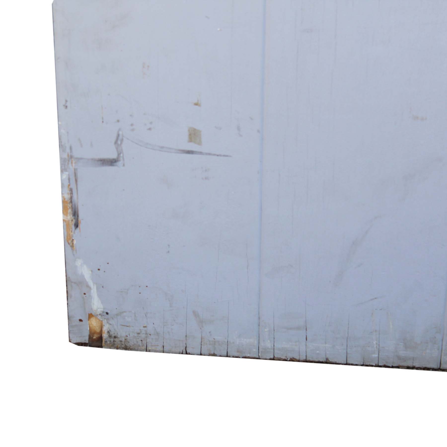 Salvaged 36" Exterior Plank Door with Window-71927