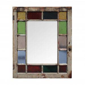 Reclaimed American Stained Glass Window, Late 19th Century-0