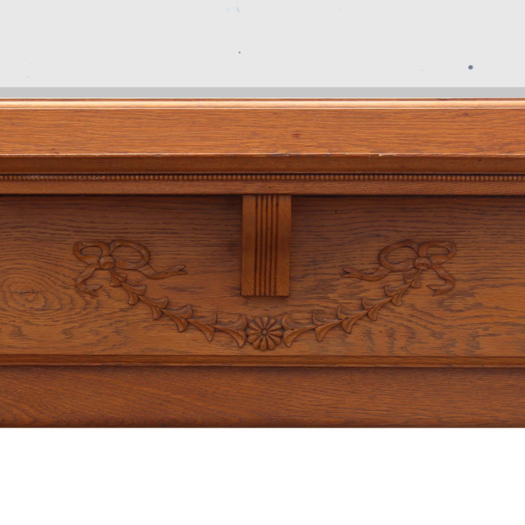 Antique Mantel with Beveled Mirror, Late 1800’s-72224