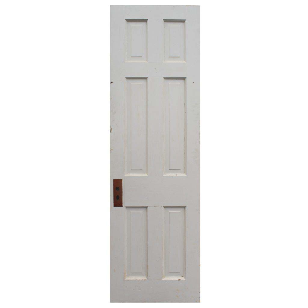 Reclaimed 24” Six-Panel Solid Wood Door