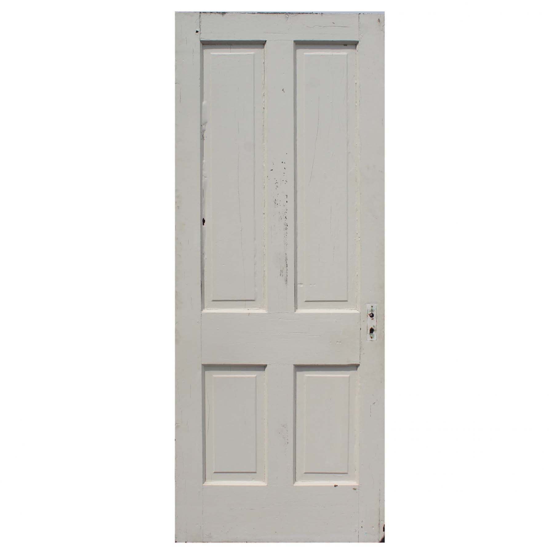 Reclaimed 31” Four-Panel Solid Wood Door-72289