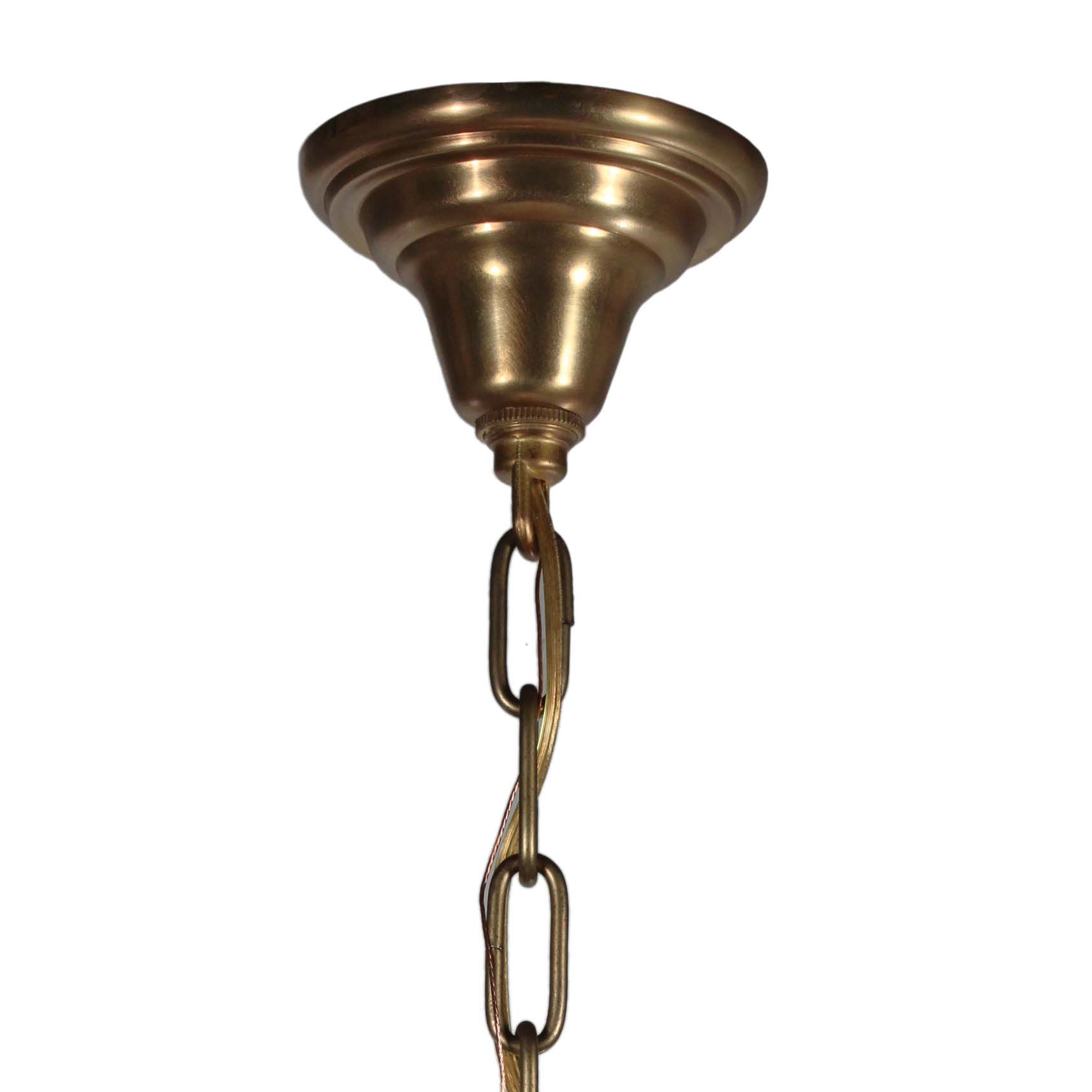 Matching Antique Art Deco Skyscraper Pendant Lights-72363
