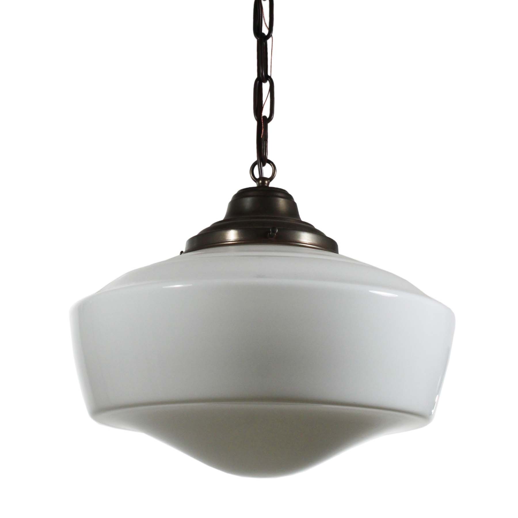 Antique Schoolhouse Pendant Light-0