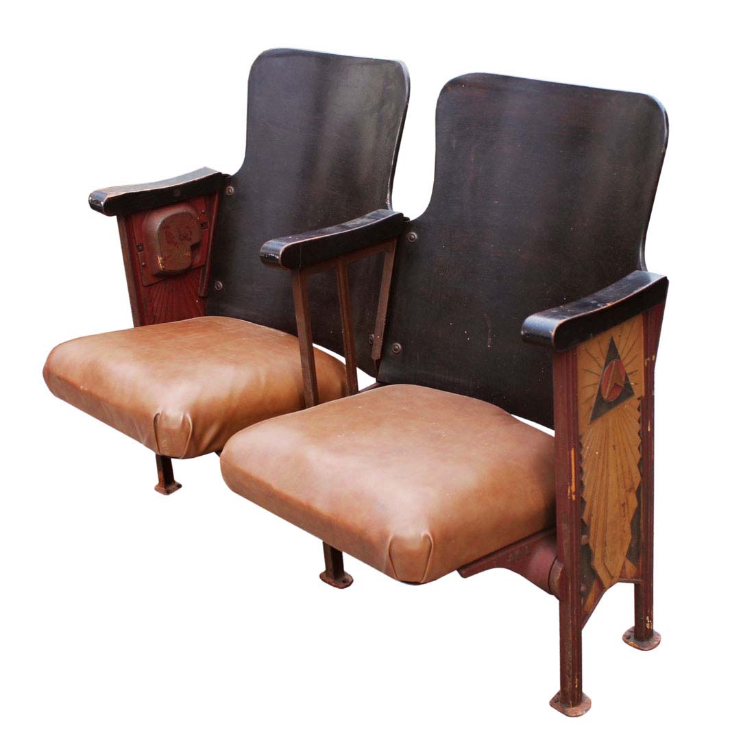 Art deco sales theater seats