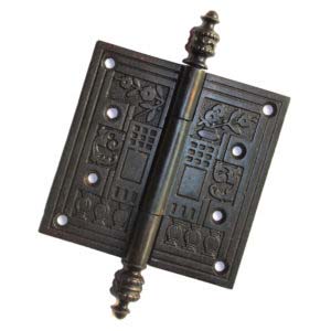 Antique Decorative Eastlake 4.5” Hinge