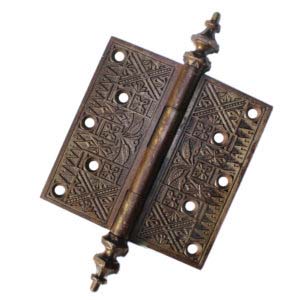 Decorative 5” Eastlake Hinge, Antique Hardware