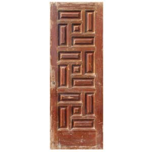 Reclaimed Antique 30″ Mahogany Door, France