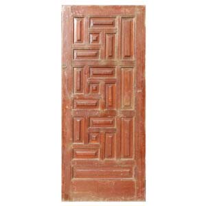 Salvaged 36″ Antique Mahogany Door from France