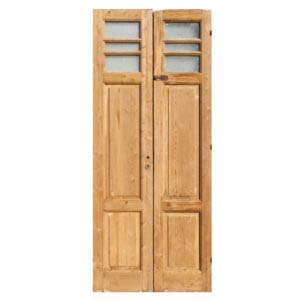 Pair of Salvaged 39″ French Double Doors