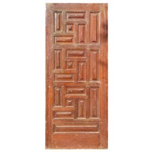 Reclaimed 36″ Mahogany Door from France, c. 1920