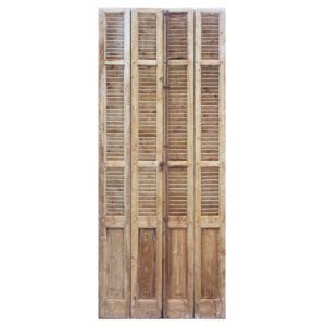 Salvaged Set of 44″ Wood Shutters, Late 1800’s