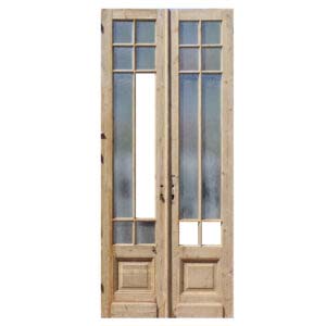 Pair of Antique 44″ French Double Doors