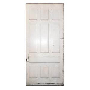 Large Antique 48” Salvaged Pocket Door, Early 1900’s