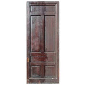 Salvaged 42” Antique Pocket Door, c. 1880