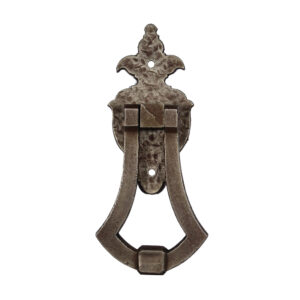 Antique “Warden” Tudor Door Knocker by Russwin, early 1900s