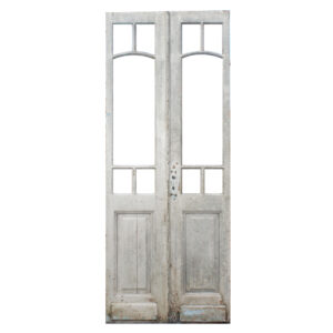 Reclaimed Pair of 35″ French Double Doors, Antique Doors
