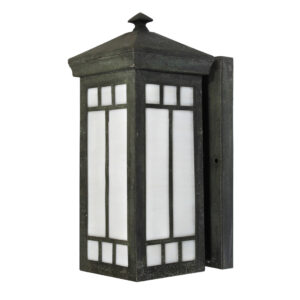 Exterior Sconce with Glass, Antique Lighting