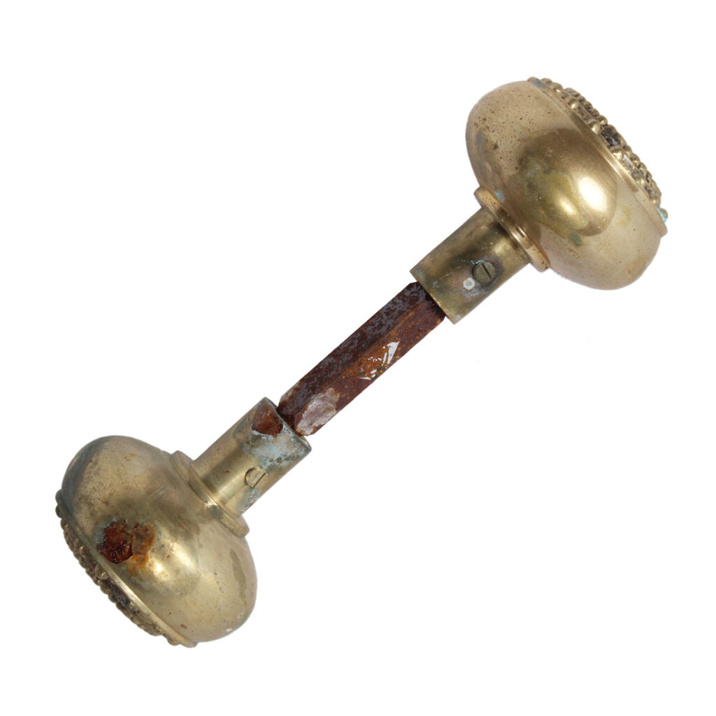 Vintage Cast Brass Door Knob Sets
