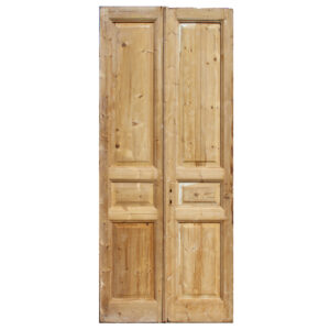 Pair of Antique 43″ Solid French Doors