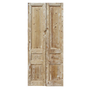 Pair of Reclaimed 40″ Solid French Doors