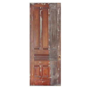 Salvaged 36” Antique Pocket Door, Late 1800’s