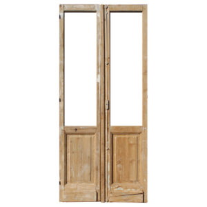 Pair of Salvaged 44″ French Double Doors