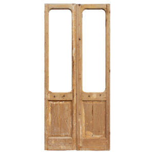 Antique Pair of 44″ French Double Doors, Early 1900’s