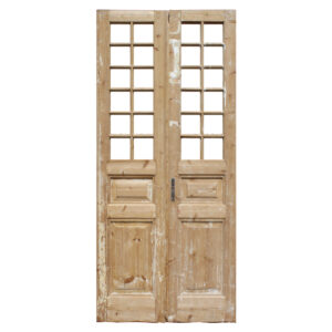 Reclaimed Pair of Antique 42″ French Double Doors