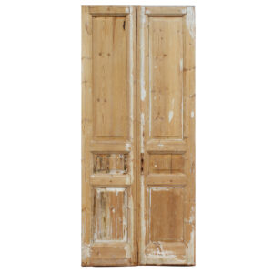 Pair of Antique 42″ Solid French Doors