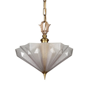 Art Deco Pendant Light, Antique Lighting