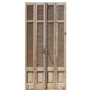 Reclaimed Set of 48″ Wood Shutters, Late 1800’s