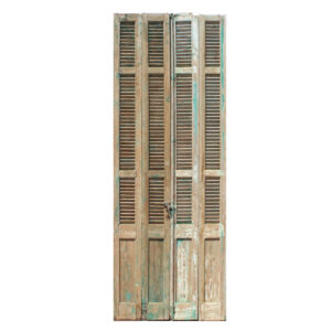 Set of Antique 44″ Wood Shutters, Late 1800’s