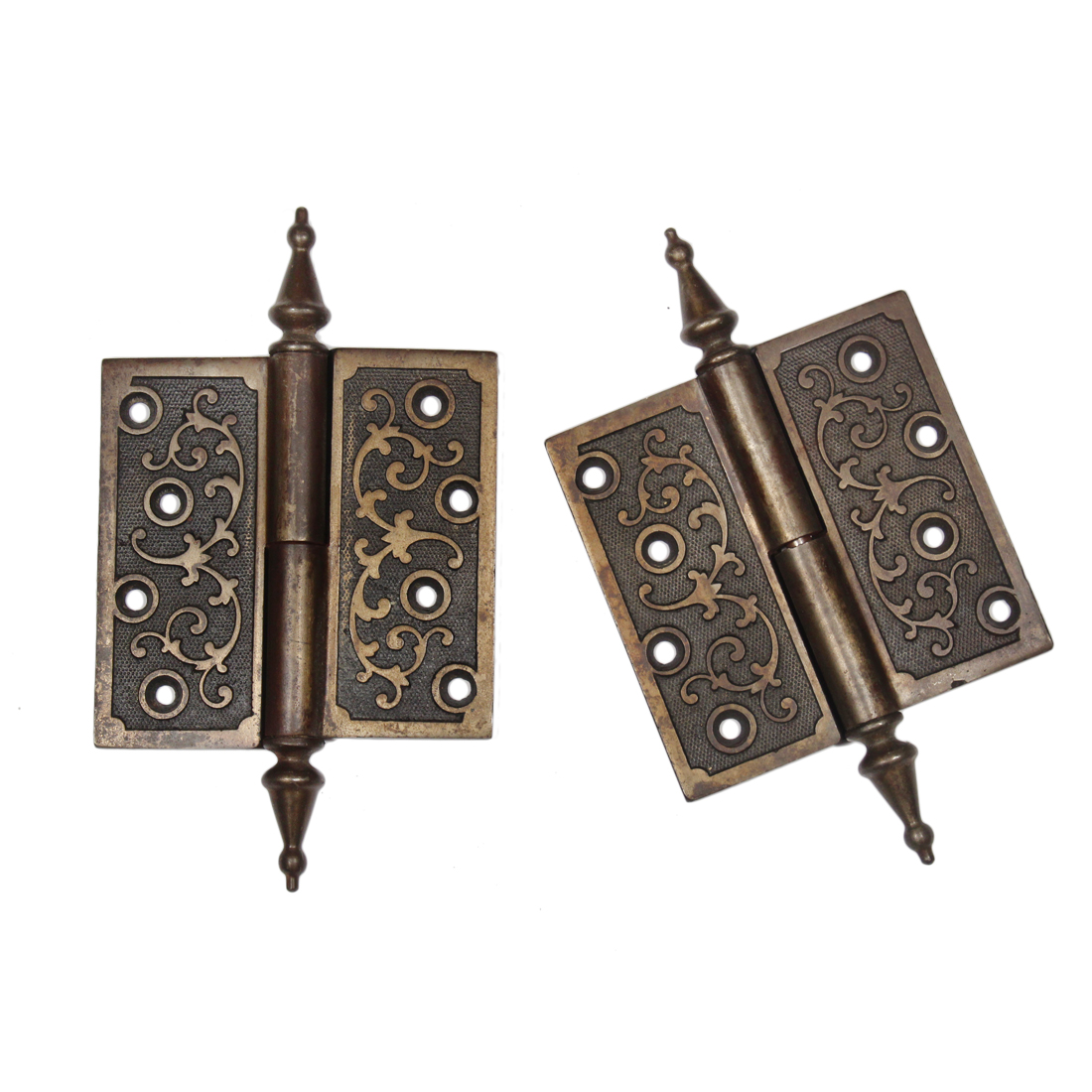 Antique hinges deals