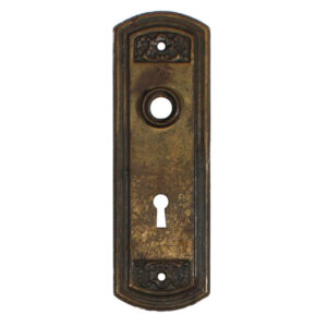 Antique Arched Door Plates, c. 1915