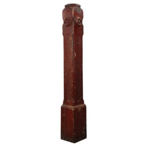 Reclaimed Antique Boxed Newel Post, Late 19th Century