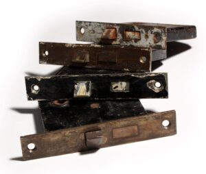 Antique Mortise Locks for Skeleton Keys