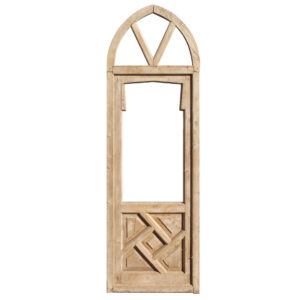 Antique Gothic Arch Window, 19th Century