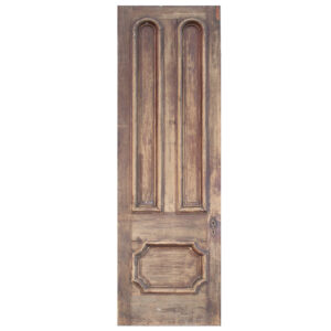 Reclaimed 33” Door with Dual Arched Panels, c. 1870