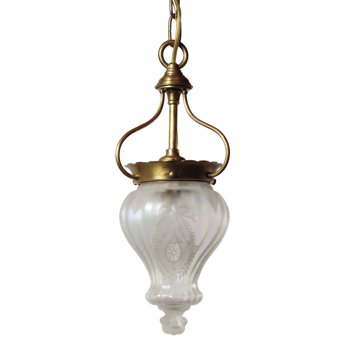 Art nouveau pendant light deals