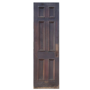 Salvaged 27” Solid Door with Raised Trim