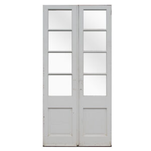 Salvaged Antique 42″ French Double Doors