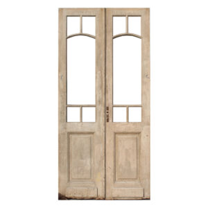 Reclaimed Pair of 44″ French Double Doors, Antique Doors