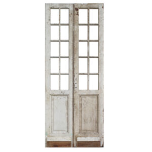 Antique Pair of 38″ French Double Doors, Early 1900’s