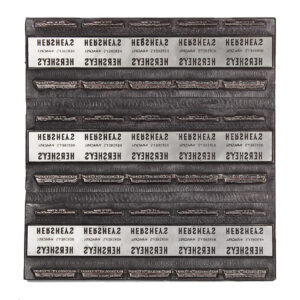 Antique Hershey’s “Krackel” Label Print Block