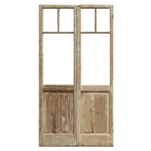 Antique Pair of 48″ French Double Doors, c. 1900