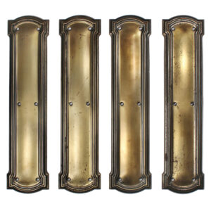 Matching Antique Push Plates, Early 1900s