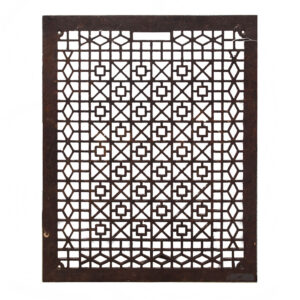 Reclaimed Antique Cast Iron Air Return Register, 22.5 x 28.5″