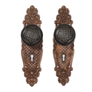 Antique Decorative Hardware Set by Sargent & Co